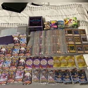 Yugioh and Pokémon sealed card lot